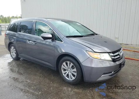 2016 Honda Odyssey Se z USA, uszkodzony, nr VIN 5FNRL5H38GB062123